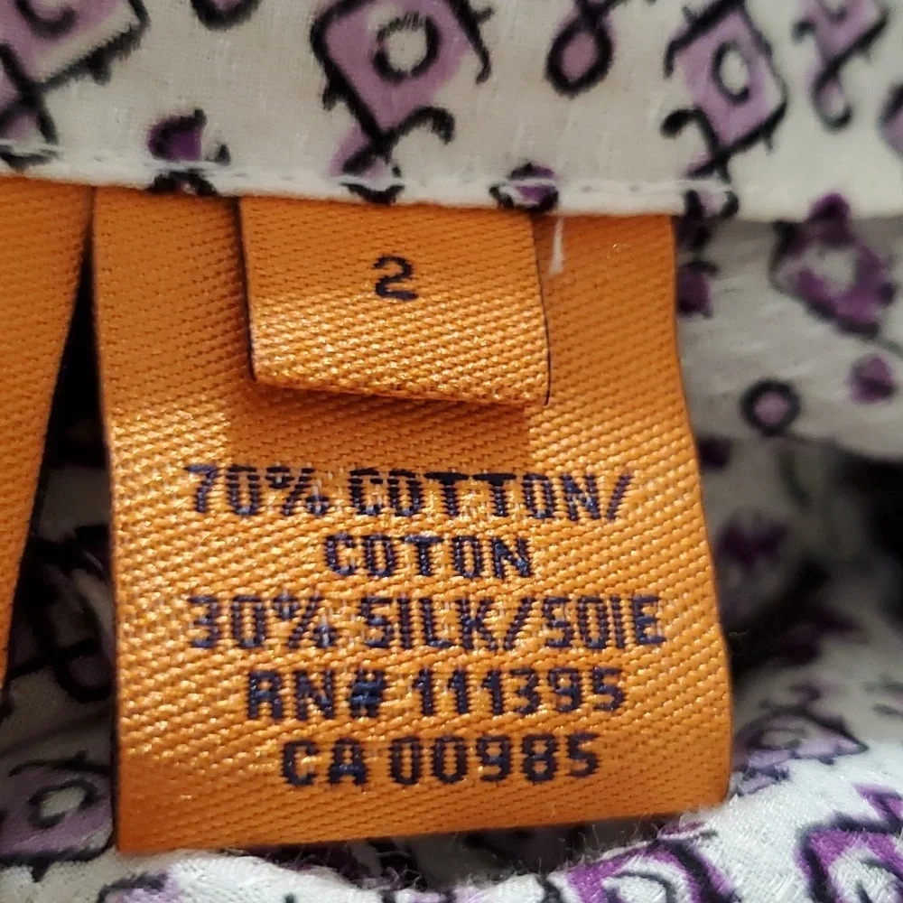 Tory Burch Long Sleeve Top Size 2